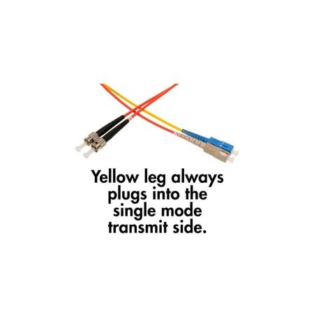 Cable Wholesale Mode Conditioning Cable SC / ST, OM2 Multimode, 50/125, 5 meter SCST-12005